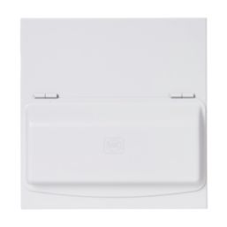 MK Sentry  8-Module 6-Way Part-Populated  Main Switch Consumer Unit