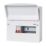 MK Sentry  8-Module 6-Way Part-Populated  Main Switch Consumer Unit