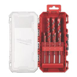 Milwaukee  Anti-Slip Shank Masonry Premium Hammer Drill Bits 8 Piece Set