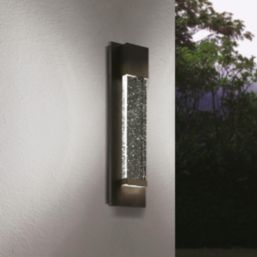 Eglo Villagrazia Outdoor LED Wall Light Black 3W 680lm