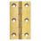 Self-Colour  Solid Drawn Butt Hinges 76mm x 41mm 2 Pack