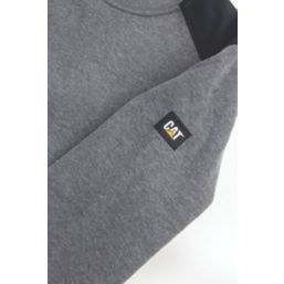 CAT Essentials Crewneck Sweatshirt Dark Heather Grey Large 42-44" Chest