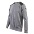 CAT Essentials Crewneck Sweatshirt Dark Heather Grey Large 42-44" Chest