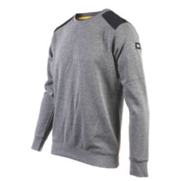 CAT Essentials Crewneck Sweatshirt Dark Heather Grey Large 42-44" Chest