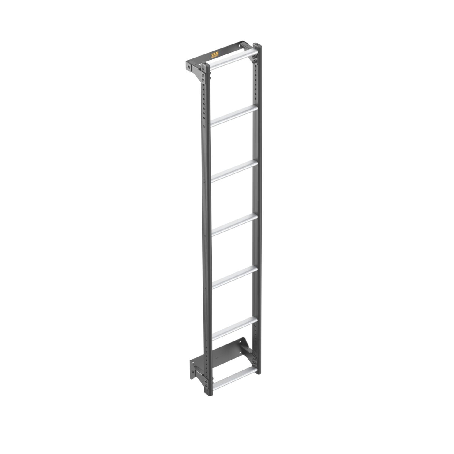 Van Guard VGL7-07 Mercedes Sprinter 2006 - 2018 7-Treads ULTI Rear Door Ladder for H2 1860mm (888VH)