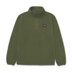 CAT  Quarter Zip Microfleece Green X Large 44" Chest