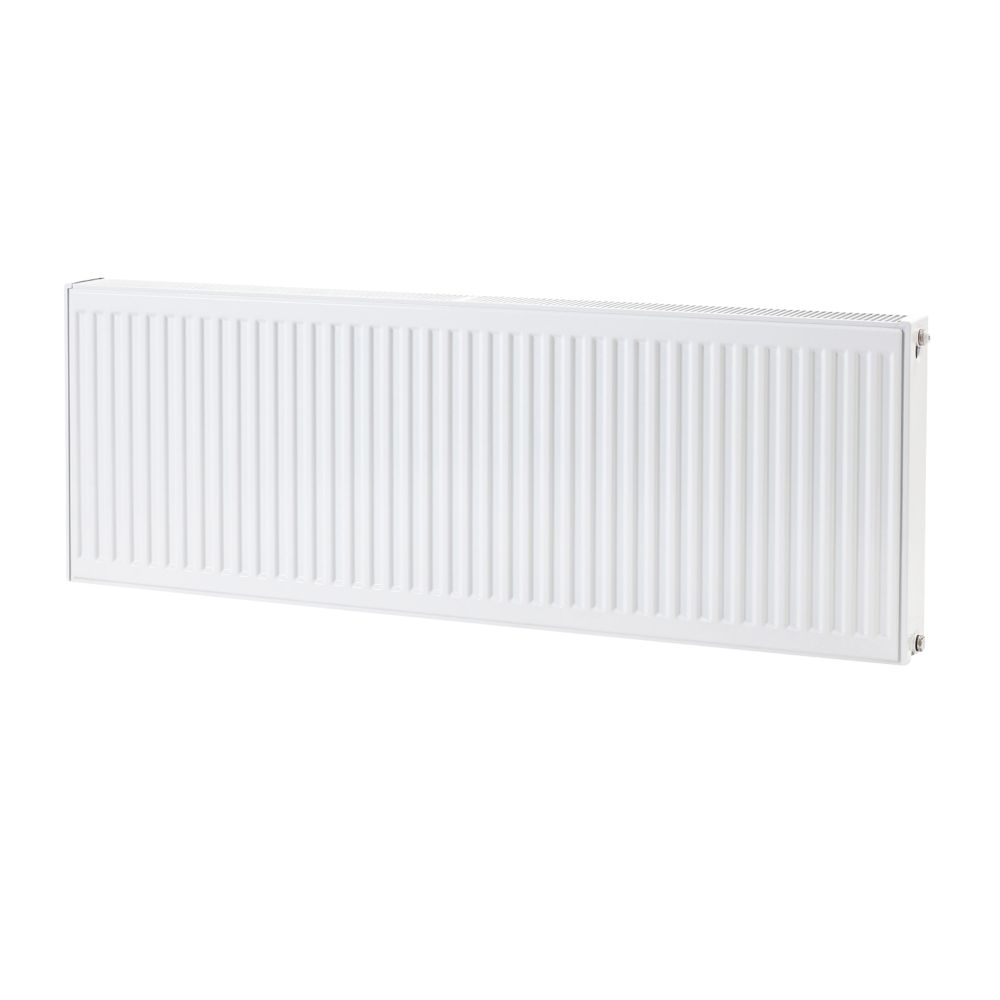 Flomasta  Type 22 Double-Panel Double Convector Radiator 500mm x 1400mm White 7030BTU