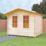 Shire Bucknells 10' x 8' (Nominal) Apex Timber Log Cabin