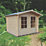 Shire Bucknells 10' x 8' (Nominal) Apex Timber Log Cabin