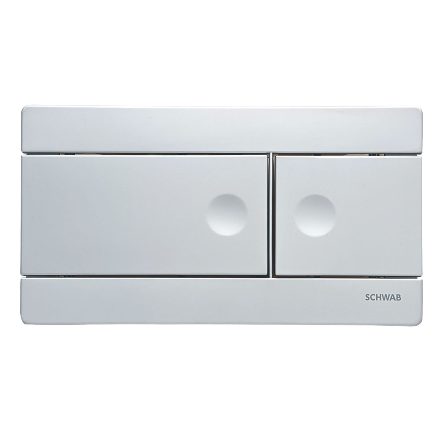 Fluidmaster Schwab Line 360164 Dual-Flush Flushing Plate Matt Chrome (8896X)