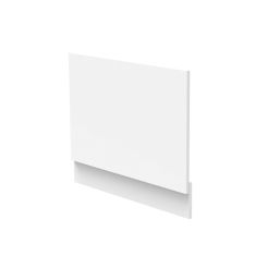 Adjustable Bath End Panel 700mm White