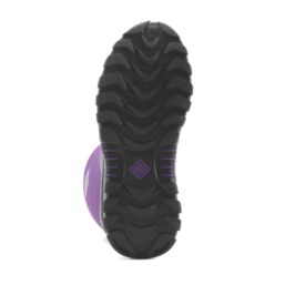 Muck Boots Arctic Sport II Tall Size 5 Womens Black & Purple Non Safety Wellies