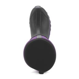 Muck Boots Arctic Sport II Tall Size 5 Womens Black & Purple Non Safety Wellies