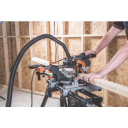 Evolution R185SMS 185mm  Electric Single-Bevel Sliding Multi-Material Mitre Saw 110V