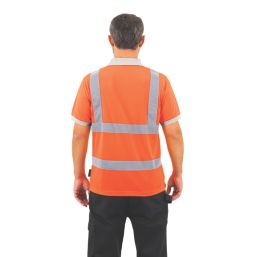 Site Farne Hi-Vis Polo Shirt Orange X Large 47" Chest