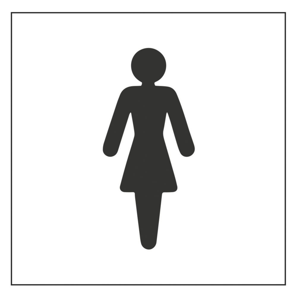 Womens Symbol Sign 150mm x 150mm