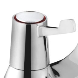 Bristan Lever Chrome 95mm Deck Mounted Dual Control Manual Shower Mixer Tap