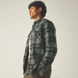 Regatta Spennith  Shacket Dark Forest/Black Check X Large 43-44" Chest