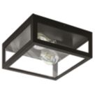 Eglo Amezola Wall/Ceiling Light Black