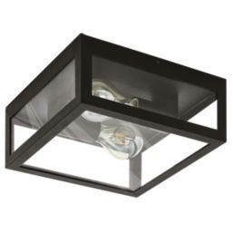 Eglo Amezola Wall/Ceiling Light Black