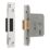 Smith & Locke Fire Rated  5 Lever Polished Chrome Deadlock 76mm Case - 57mm Backset