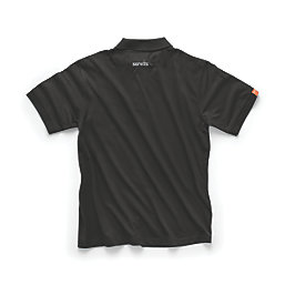 Scruffs  Worker Polo Black X Large 48" Chest