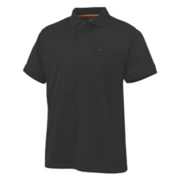 Scruffs  Worker Polo Black X Large 48" Chest