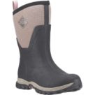 Muck Boots Arctic Sport II Mid Size 5 Womens Black/ Tweed Non Safety Wellies