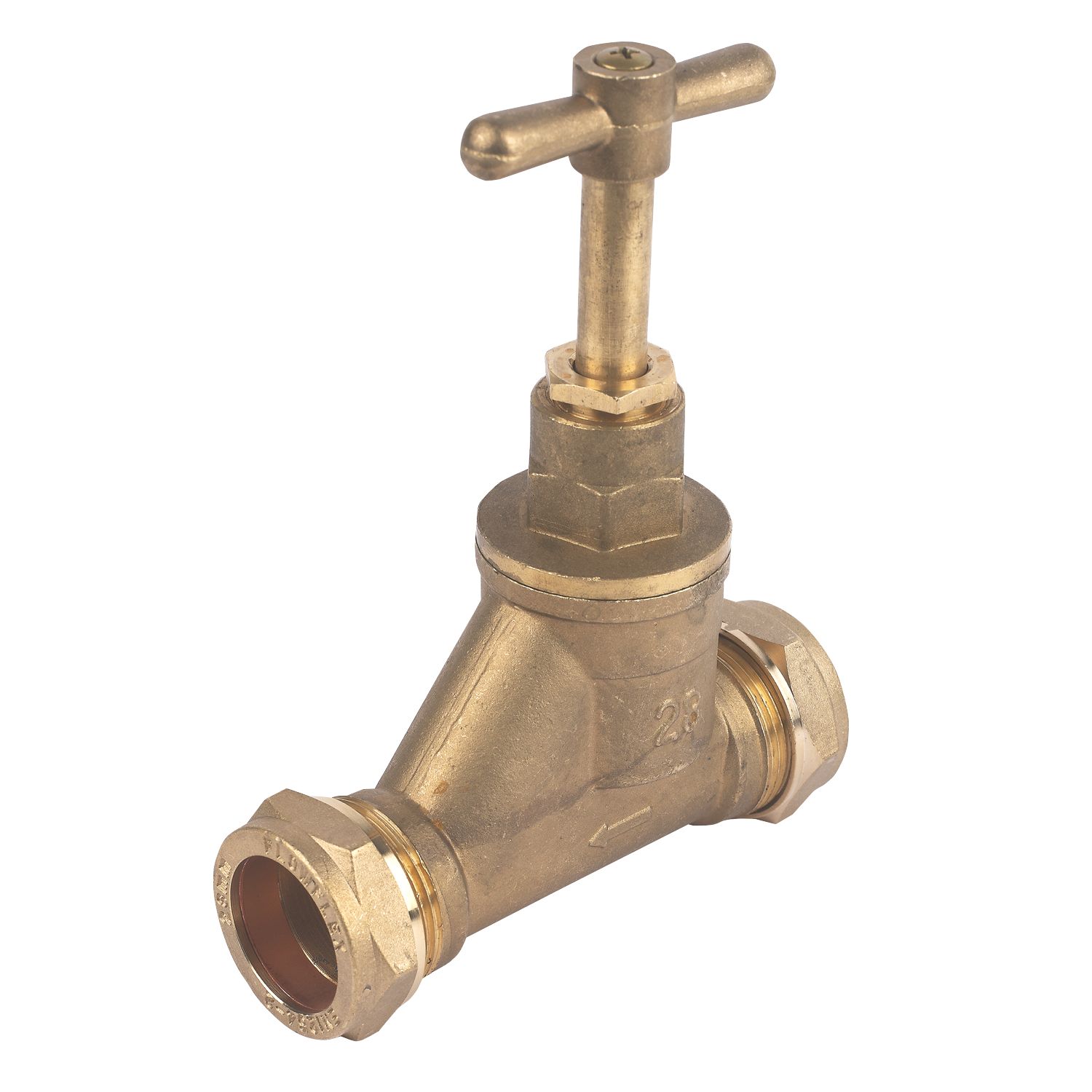 Essentials Brass Stopcock 28mm (89037)