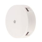 Essentials  5A 4-Terminal Junction Box White