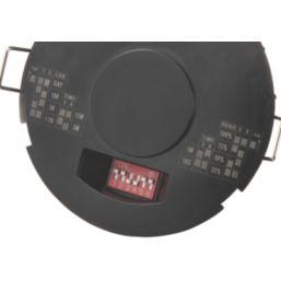 Knightsbridge  Indoor Black Wave Occupancy Sensor 360°