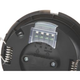 Knightsbridge  Indoor Black Wave Occupancy Sensor 360°