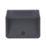 Lutec Linko Outdoor LED Solar Wall Light With PIR Sensor Dark Grey 900lm