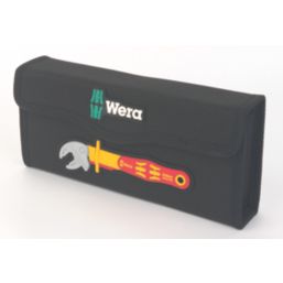 Wera 6004 Joker VDE 4 Set 1 Ratchet Combination VDE Self-Setting Spanner Set 4 Pieces