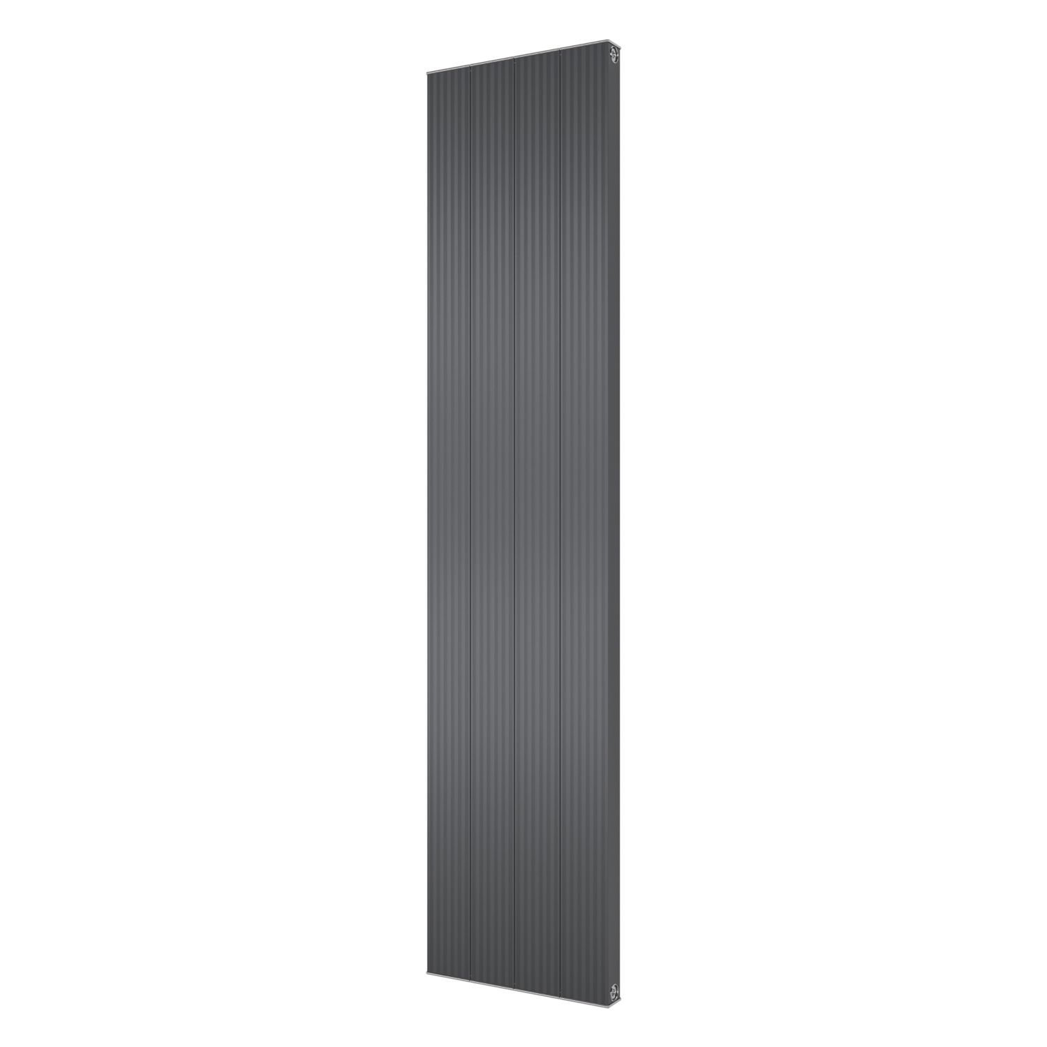 Ximax Harold 1800mm x 400mm 3365BTU Anthracite Vertical Designer Radiator (890GL)