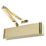Rutland TS.9206 Fire Rated Overhead Door Closer Polished Brass