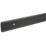 Unika Worktop Corner Joint Matt Black 630mm x 40mm