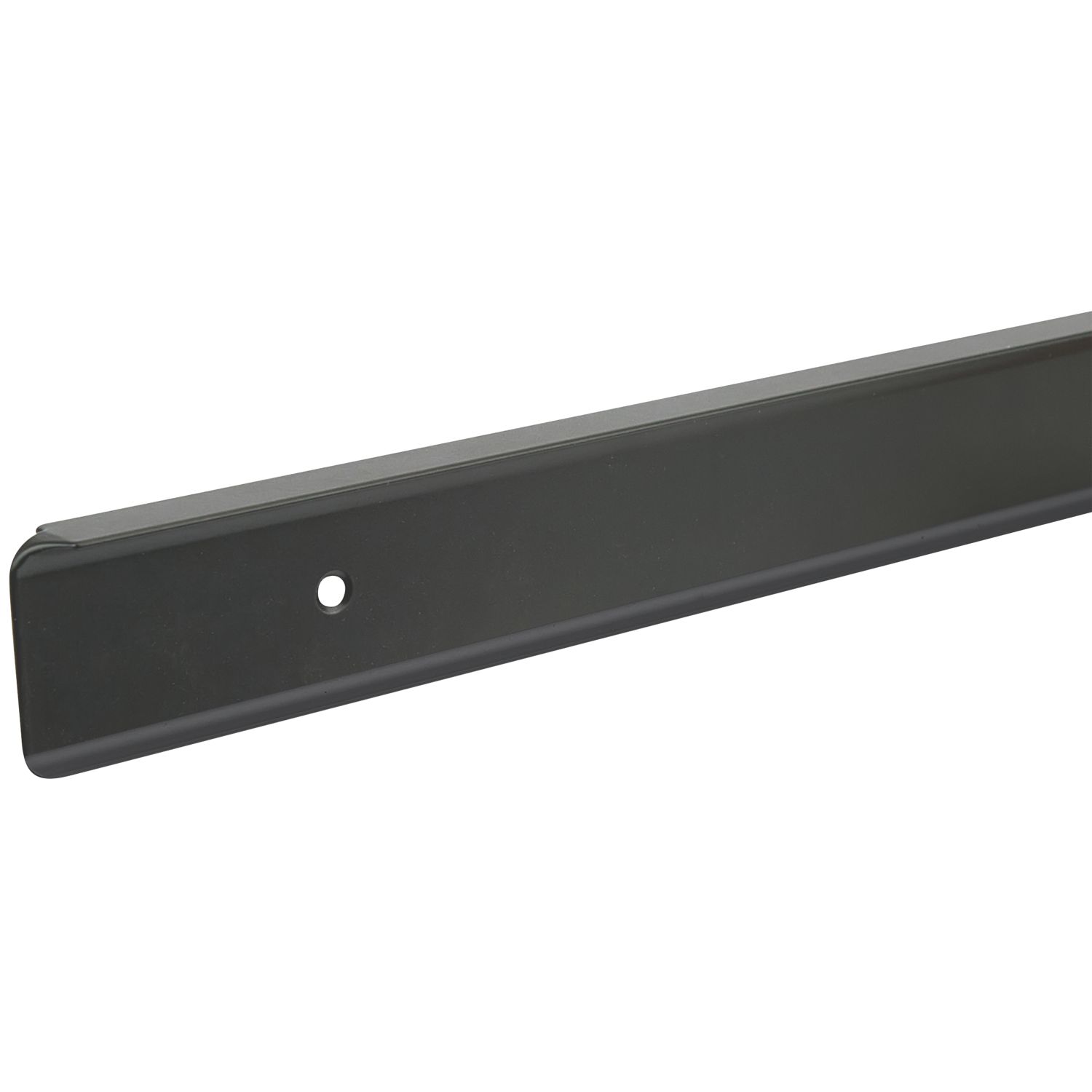 Unika Worktop Corner Joint Matt Black 630mm x 40mm (890HG)