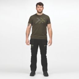 Regatta Infiltrate Stretch Trousers Black 40" W 33" L