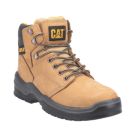 CAT Striver Size 10  Honey Water-Resistant Steel Toe Cap Safety Boots