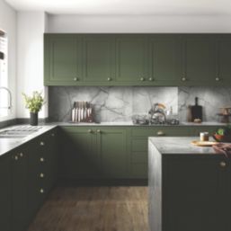 Wilsonart Marmo Grigio Matt Grey Stone Effect Laminate Worktop 3000mm x 650mm x 12mm