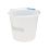 Refina  Plastic Gauging Bucket White 18Ltr