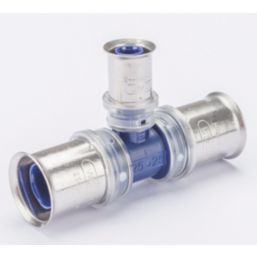 Wavin Tigris K5 Multi-Layer Composite Press-Fit Reducing Tees 25mm x 16mm x 25mm 5 Pack