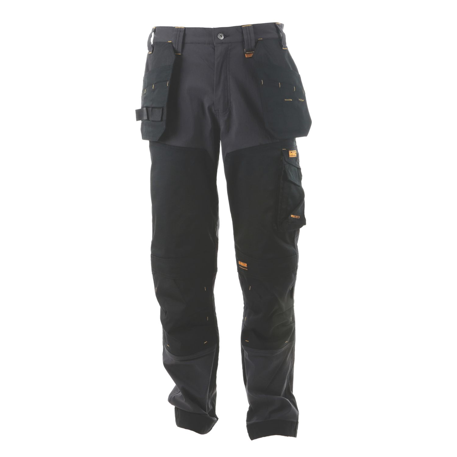DeWalt Memphis Work Trousers Grey/Black 36" W 33" L (890RX)