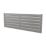 Ximax Oceanus 445mm x 1200mm 2010BTU Silver Horizontal Designer Radiator