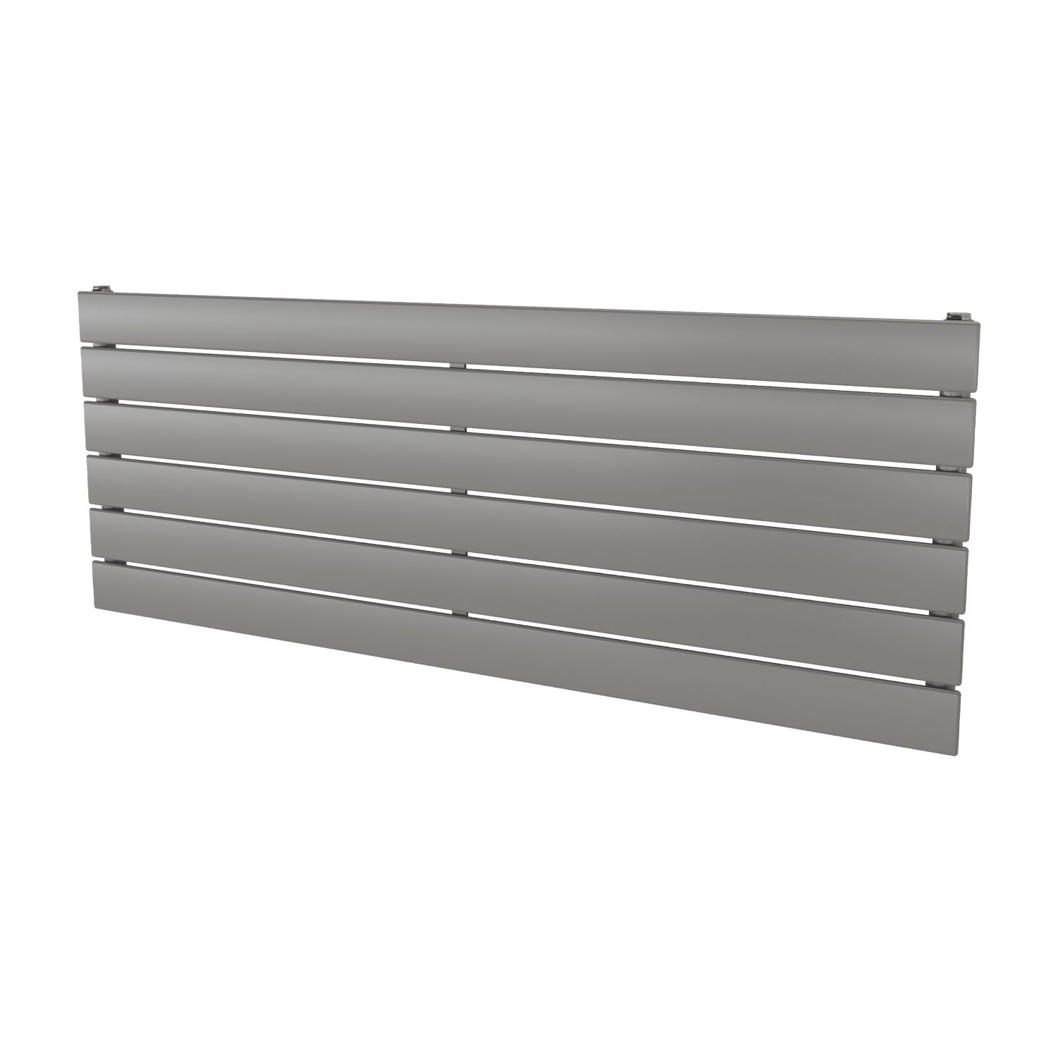 Ximax Oceanus 445mm x 1200mm 2010BTU Silver Horizontal Designer Radiator (890TP)