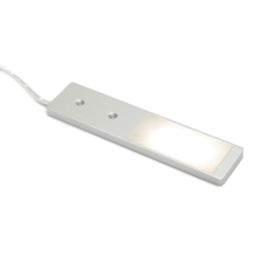 VEW Nova Rectangular LED Ultra-Thin Cabinet Light Aluminium 2.2W 150lm