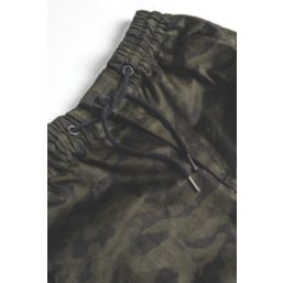 CAT Dynamic Work Trousers Night Camo 40" W 32" L