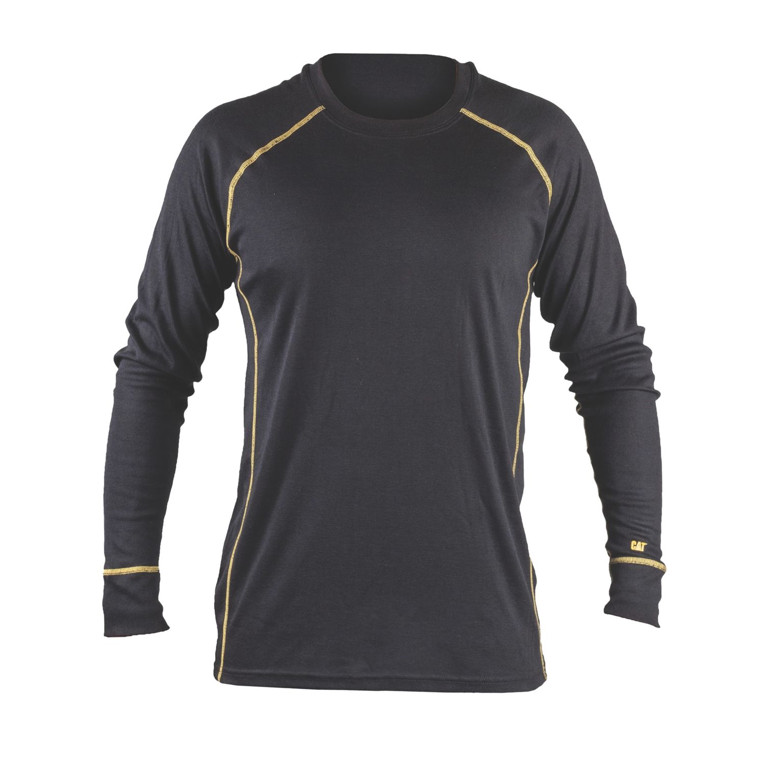 CAT Thermo Long Sleeve Base Layer Black 2X Large 47" Chest (890XJ)