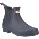 Hunter Original Chelsea Size 12  Navy  Non Safety Dealer Boots